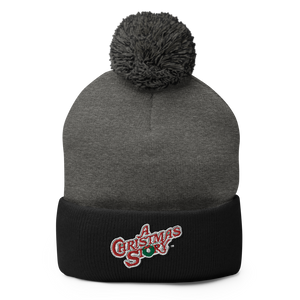 A Christmas Story ACS-LOGO Pom Pom Knit Beanie
