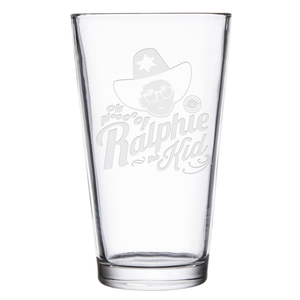 A Christmas Story Ralphie The Kid Laser Engraved Pint Glass