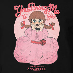 Annabelle You Bring Me To Life Adult Short Sleeve T-Shirt
