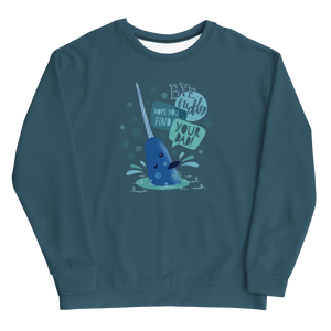 Elf Bye Buddy Unisex Crew Neck Sweatshirt