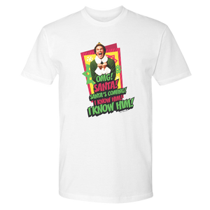 Elf Santa! I Know Him! Adult T-Shirt