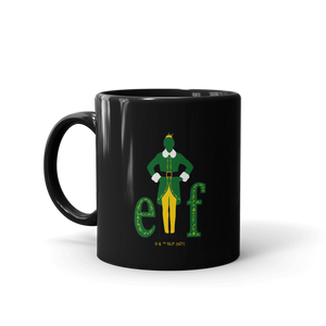 Elf World's Best Coffee White Mug