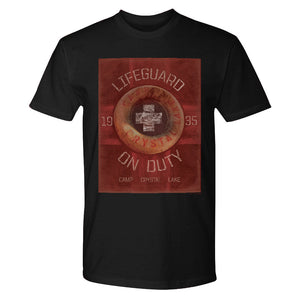 Friday the 13th Lifeguard on Duty Adult Short Sleeve T-Shirt