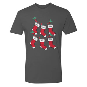 Friends Stockings Adult Short Sleeve T-Shirt