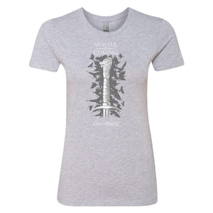 Game Of Thrones Winter Is Coming Women's T-Shirts