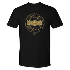 House of the Dragon Crown Adult Short Sleeve T-Shirt