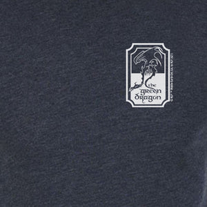 Lord Of The Rings The Green Dragon Pub Men's Tri-Blend T-Shirt