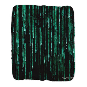 The Matrix Grey Sherpa Blanket