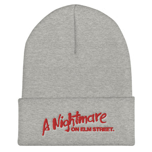A Nightmare on Elm Street Logo Embroidered Beanie