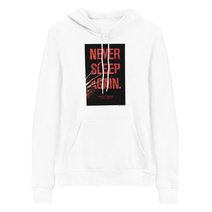 A Nightmare on Elm Street Never Sleep Again Adult Fleece Hooded Sweatshirt