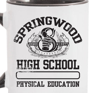 A Nightmare on Elm Street Springwood High School Two-Tone Mug