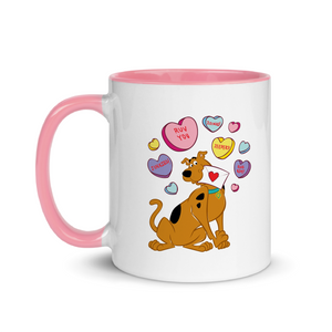 Scooby-Doo Candy Hearts Two-Tone Mug