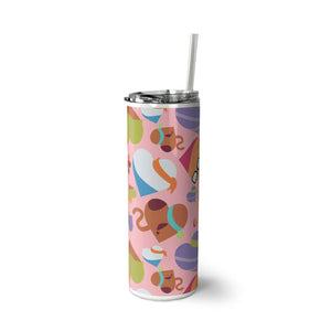 Scooby-Doo Heart Pattern 20 oz Skinny Tumbler