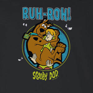 Scooby-Doo Ruh-Roh Adult Long Sleeve T-Shirt