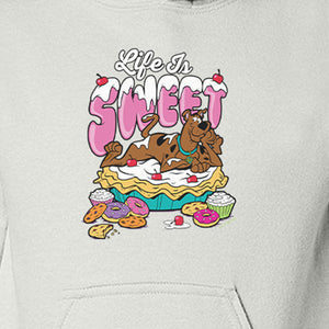 Scooby-Doo Life Is Sweet Kids Hooded Sweatshirt