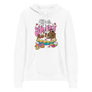 Scooby-Doo Life Is Sweet Adult Fleece Hooded Sweatshirt