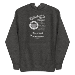 Supernatural Rock Salt Fleece Pullover Hooded Sweatshirt