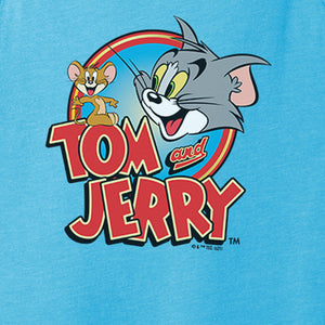 Tom and Jerry Logo Adult Tank Top