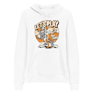 Tom and Jerry Let's Play Adult Fleece Hooded Sweatshirt