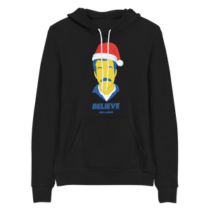 Ted Lasso Believe Santa  Adult Fleece Hooded Sweatshirt