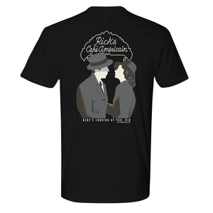 WB100 Casablanca Poster Adult Short Sleeve T-Shirt