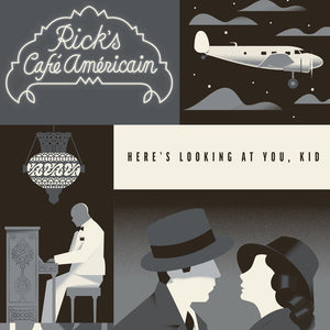 WB100 Casablanca WB100 Premium Satin Poster