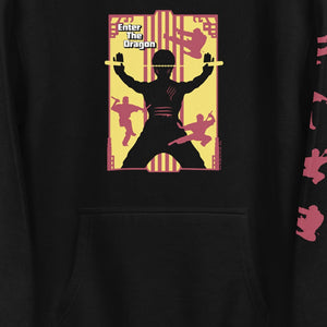 WB100 Enter the Dragon Adult Fleece Hooded Sweatshirt