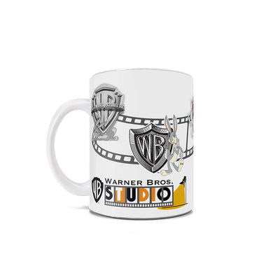 WB 100th Anniversary Bugs Through the Years White Ceramic Mug