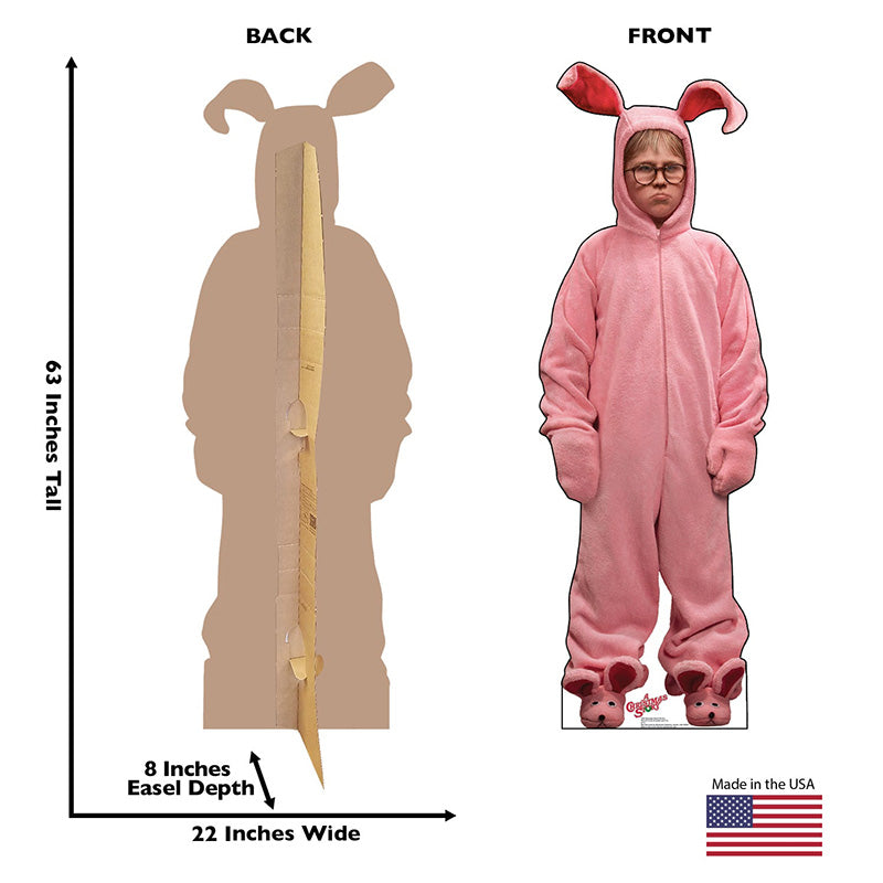 A Christmas Story Deranged Easter Bunny Cardboard Cutout Standee