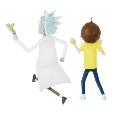 Rick & Morty Ornaments (set of 2)