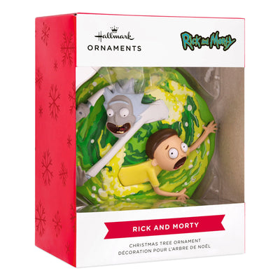 Rick and Morty Ornament