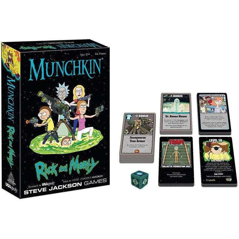 Munchkin: Rick And Morty (Role-playing Card Game)