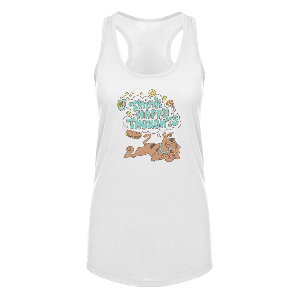 Scooby Doo Think Happy Thoughts Women's Tank Top