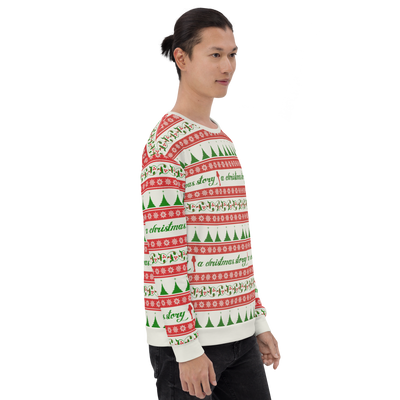 Christmas Vacation Ugle Sweater Unisex Crew Neck Sweatshirt