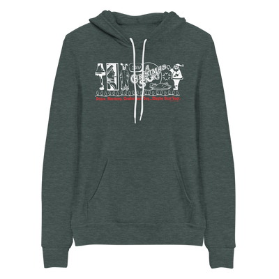 A Christmas Story Peace, Harmony, Comfort, Joy Adult Fleece Hooded Sweatshirt