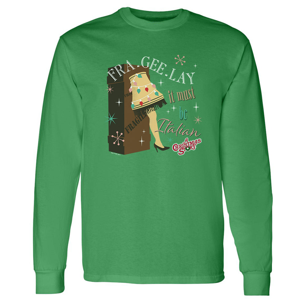 A Christmas Story Leg Lamp Adult Long Sleeve T-Shirt