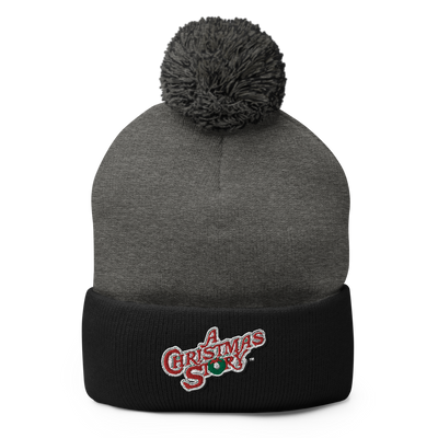 A Christmas Story ACS-LOGO Pom Pom Knit Beanie