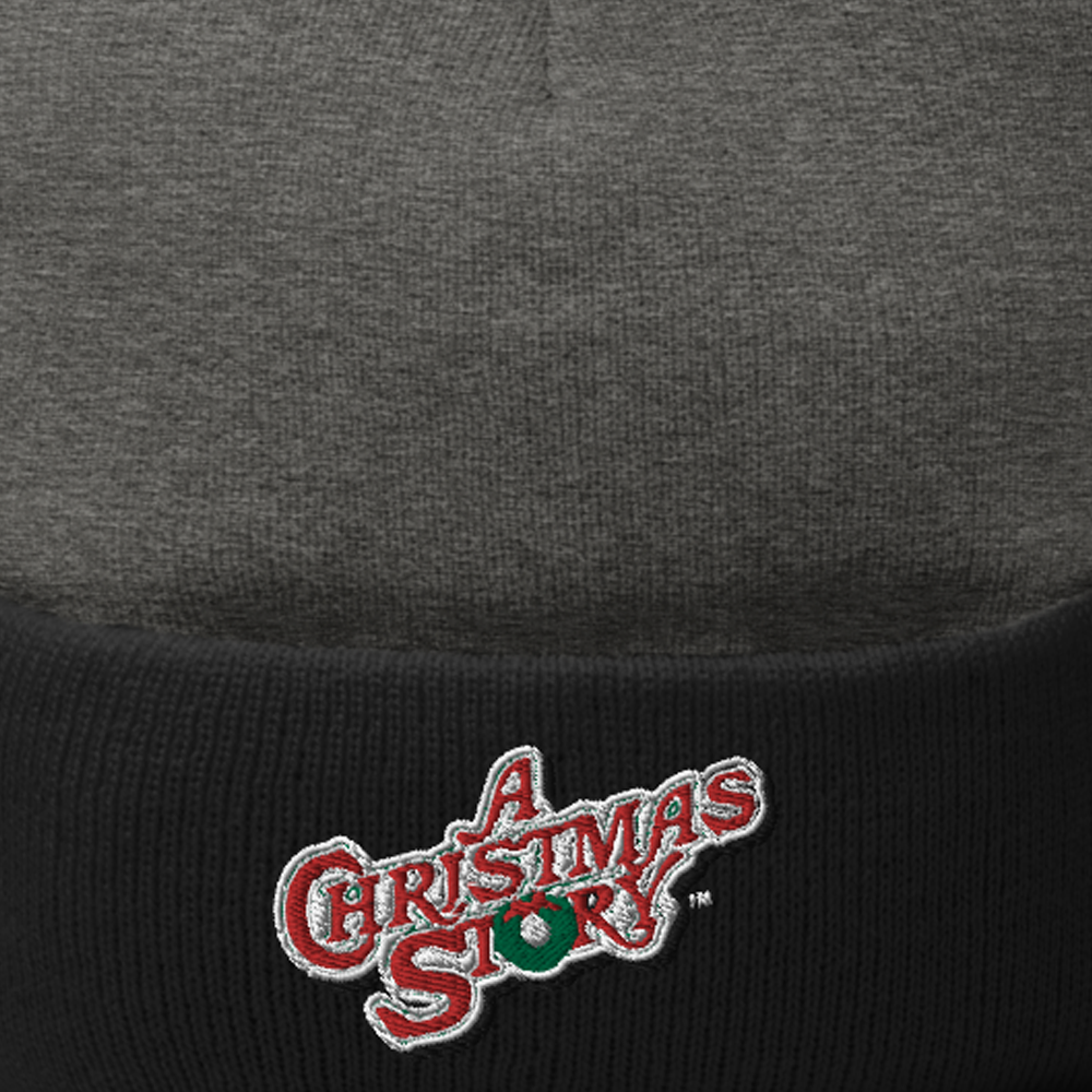 A Christmas Story ACS-LOGO Pom Pom Knit Beanie