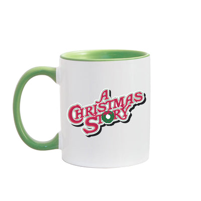 A Christmas Story Logo Two-Tone Mug