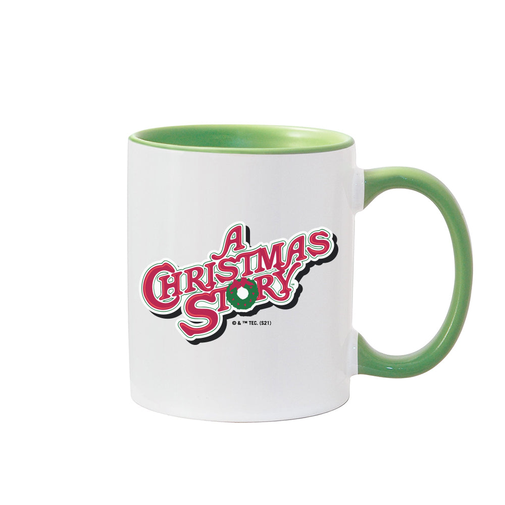 A Christmas Story Logo Two-Tone Mug