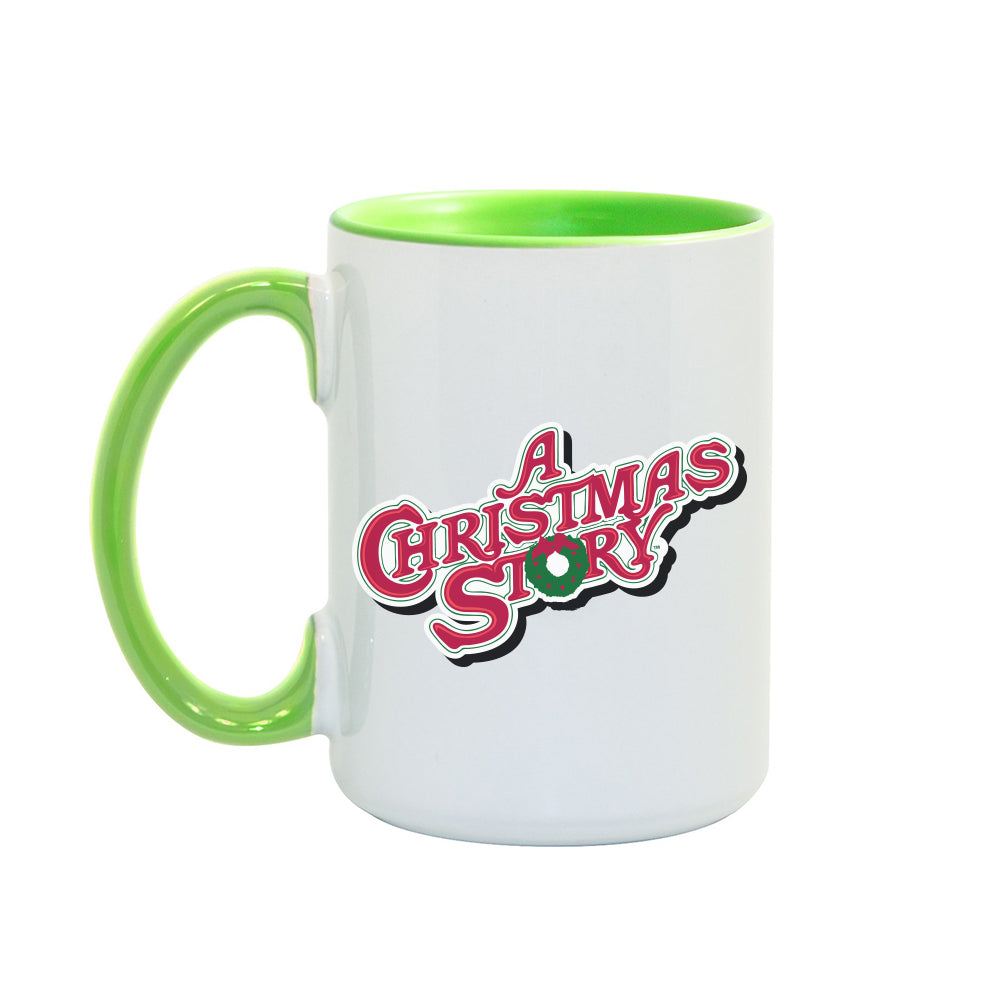A Christmas Story Logo Two-Tone Mug