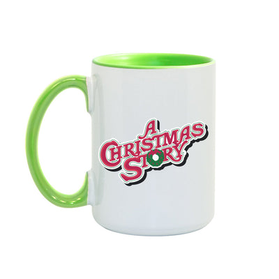 A Christmas Story Logo Two-Tone Mug