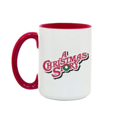 A Christmas Story Logo Two-Tone Mug