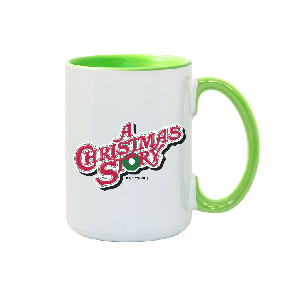A Christmas Story Logo Two-Tone Mug