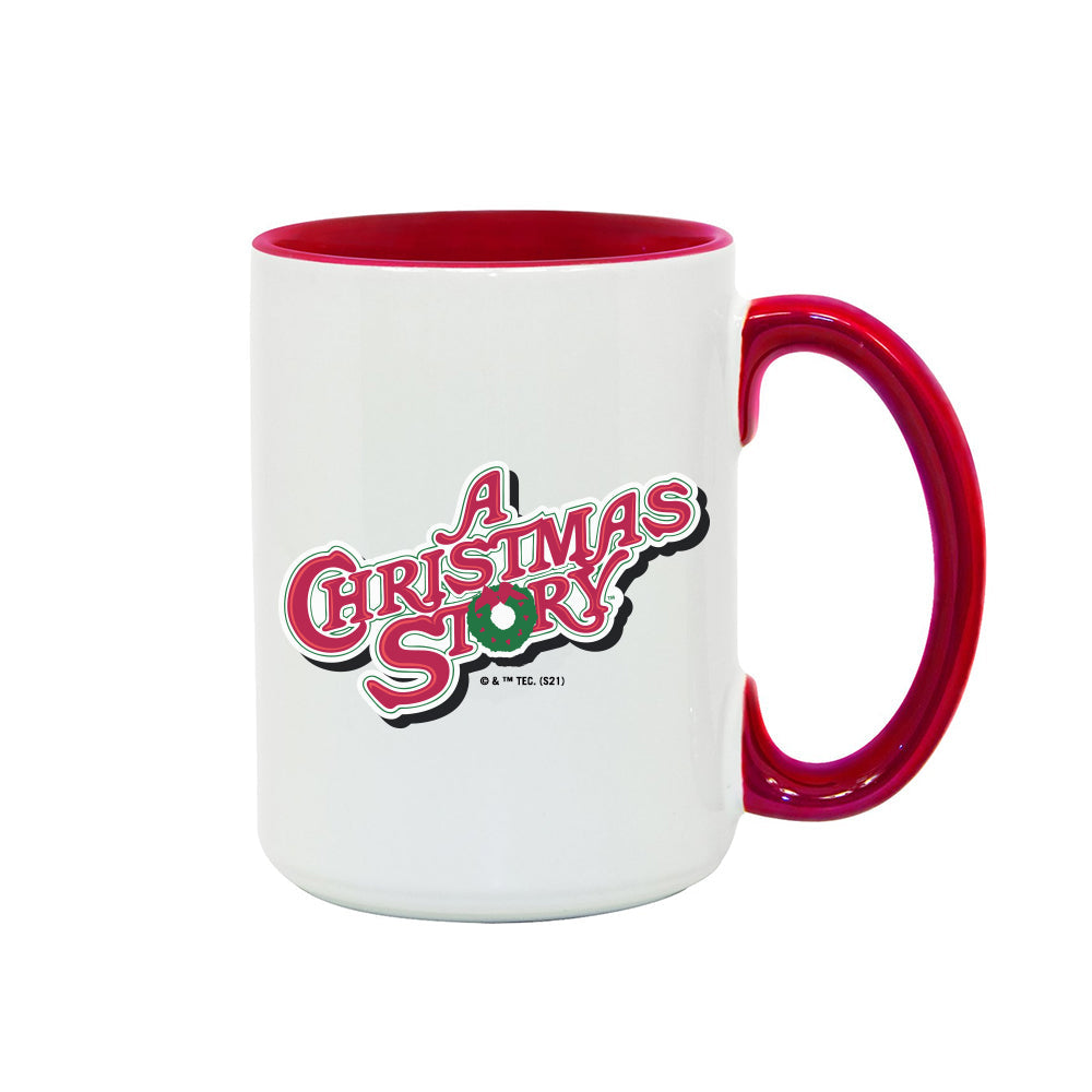 A Christmas Story Logo Two-Tone Mug