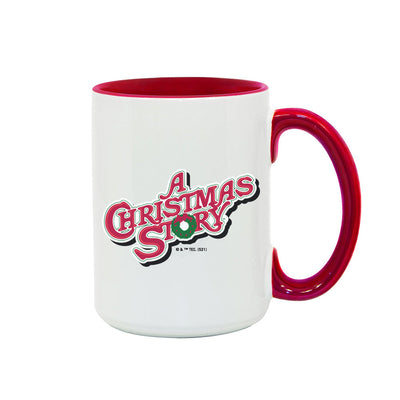 A Christmas Story Logo Two-Tone Mug
