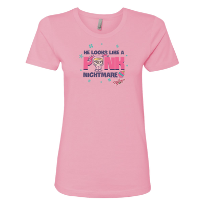 A Christmas Story Pink Nightmare Women's Short Sleeve T-Shirt