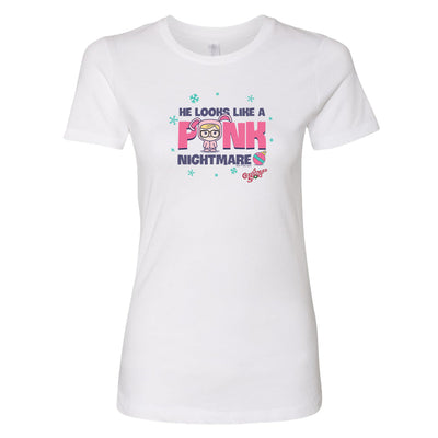 A Christmas Story Pink Nightmare Women's Short Sleeve T-Shirt