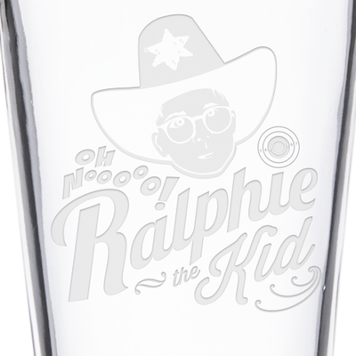 A Christmas Story Ralphie The Kid Laser Engraved Pint Glass