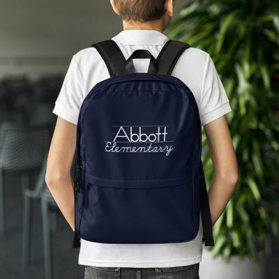 Abbott Elementary Logo Premium Backpack